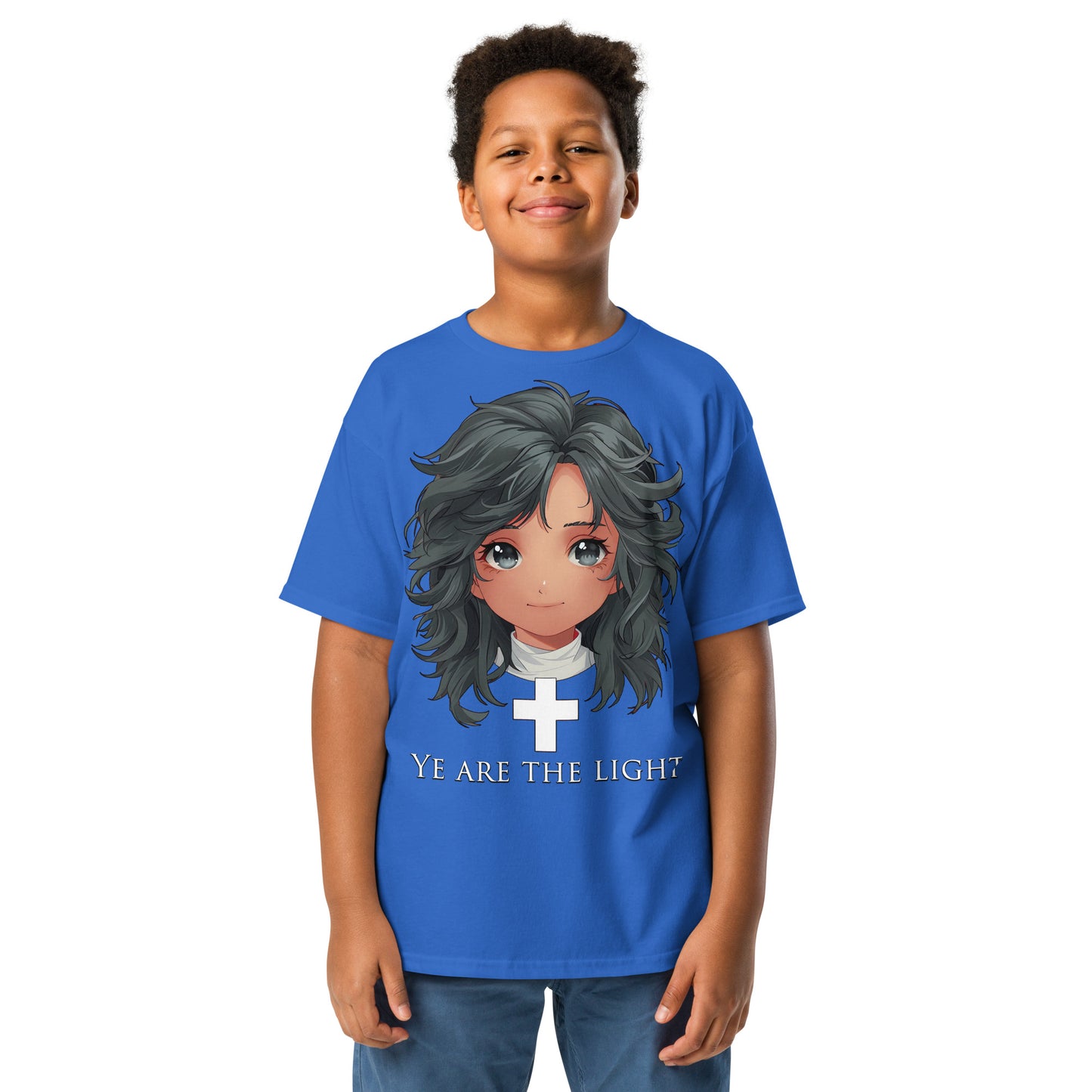 Children's Unisex "Ye Are the Light" Anime T-Shirt